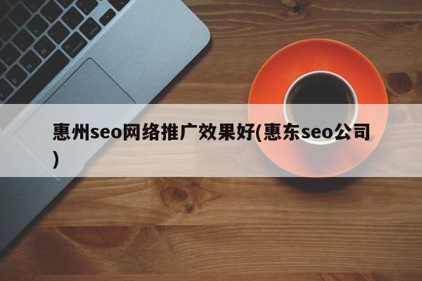 惠州seo網絡推廣效果好(惠東seo公司)