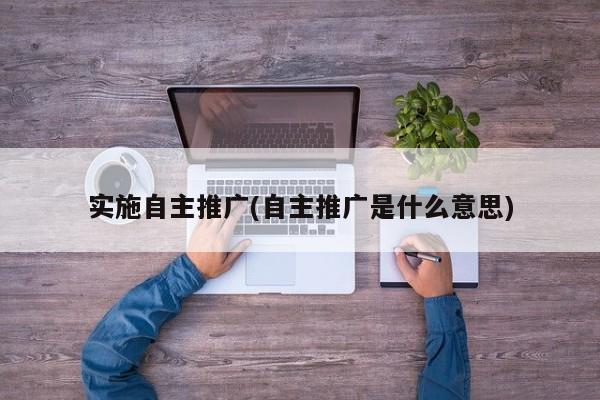 實(shí)施自主推廣(自主推廣是什么意思)