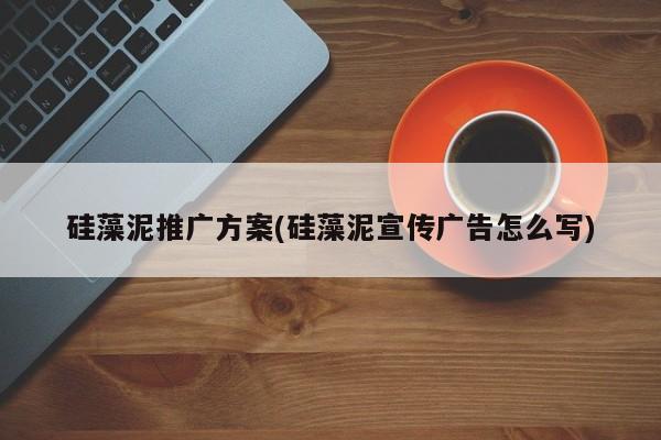 硅藻泥推廣方案(硅藻泥宣傳廣告怎么寫)